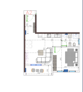pudoris apartman ORIENTL 62,7 m2